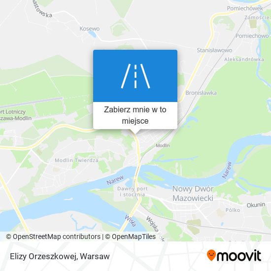 Mapa Elizy Orzeszkowej