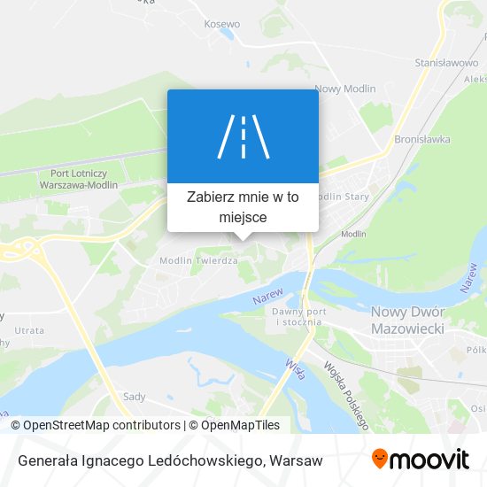 Mapa Generała Ignacego Ledóchowskiego