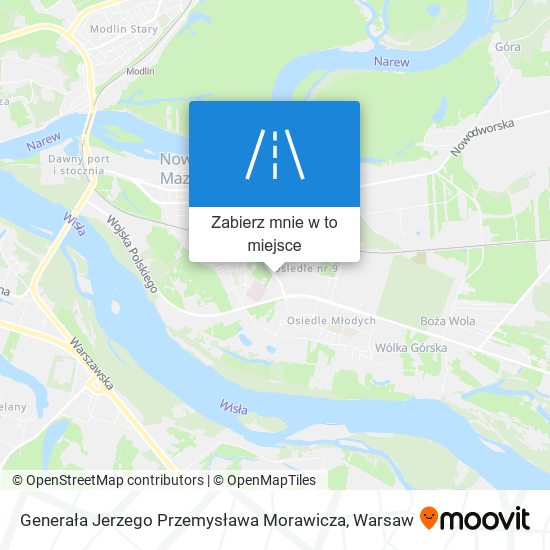 Mapa Generała Jerzego Przemysława Morawicza