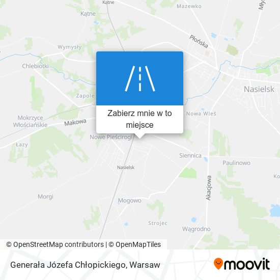 Mapa Generała Józefa Chłopickiego