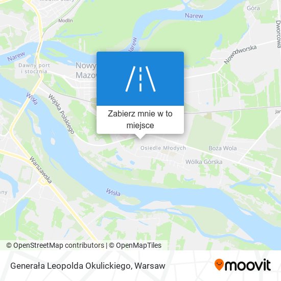 Mapa Generała Leopolda Okulickiego