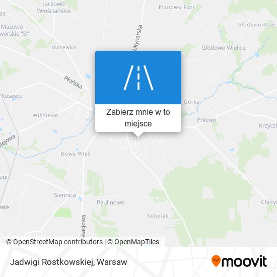 Mapa Jadwigi Rostkowskiej