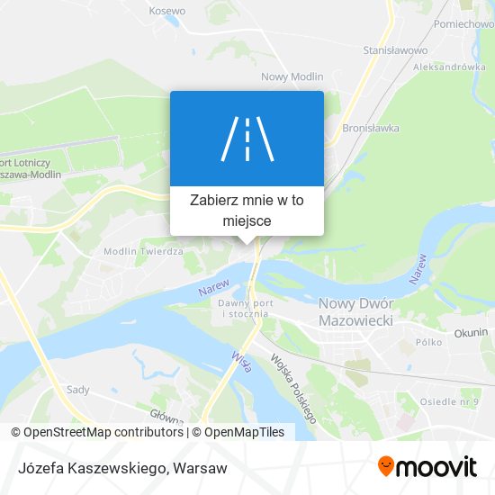 Mapa Józefa Kaszewskiego