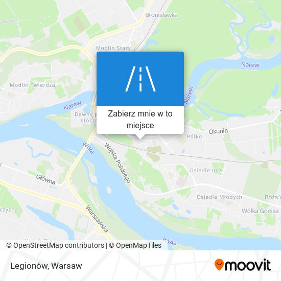 Mapa Legionów