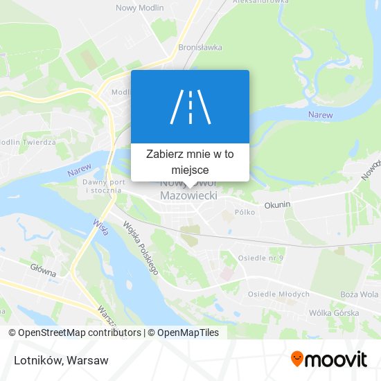 Mapa Lotników