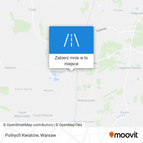 Mapa Polnych Kwiatów