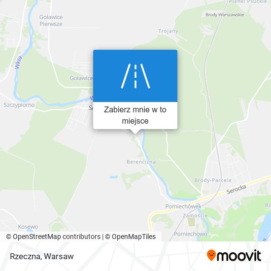 Mapa Rzeczna