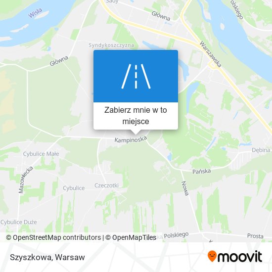 Mapa Szyszkowa