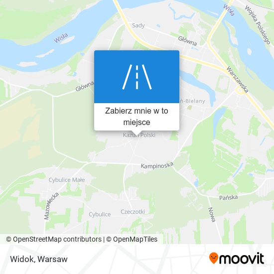 Mapa Widok