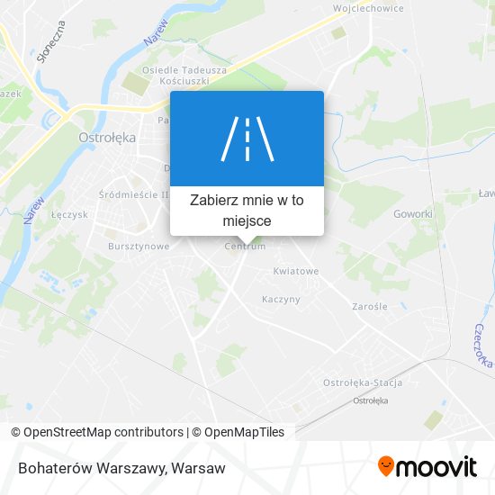 Mapa Bohaterów Warszawy