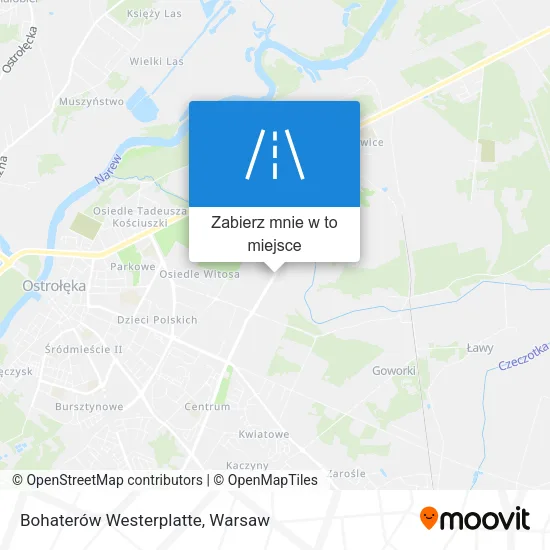 Mapa Bohaterów Westerplatte