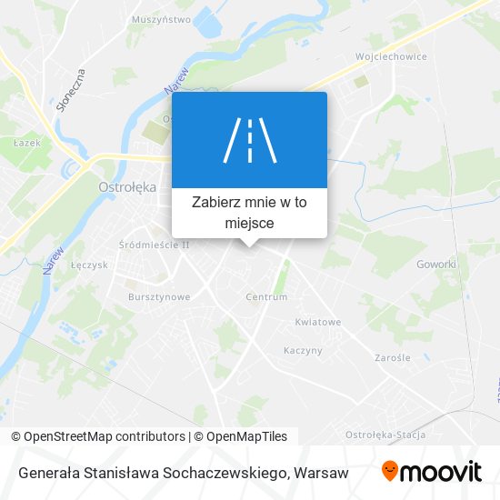 Mapa Generała Stanisława Sochaczewskiego