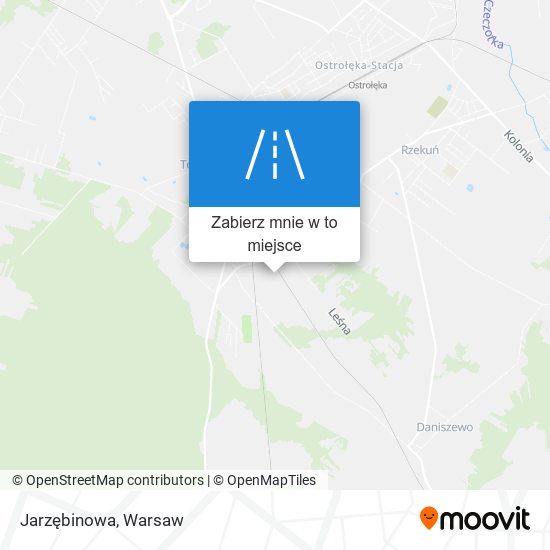 Mapa Jarzębinowa