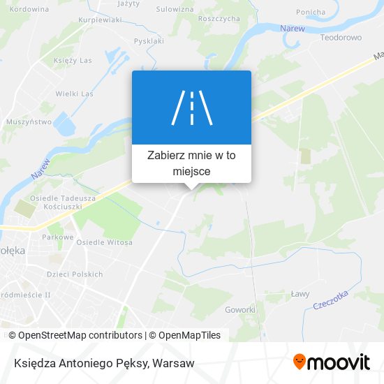 Mapa Księdza Antoniego Pęksy