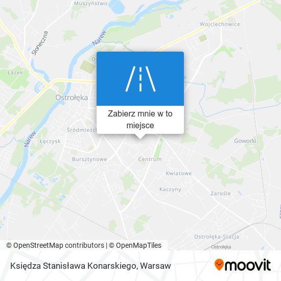 Mapa Księdza Stanisława Konarskiego