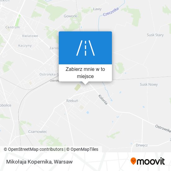 Mapa Mikołaja Kopernika