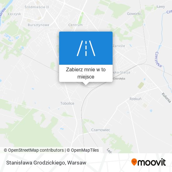 Mapa Stanisława Grodzickiego