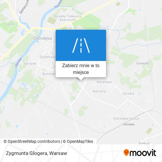 Mapa Zygmunta Glogera