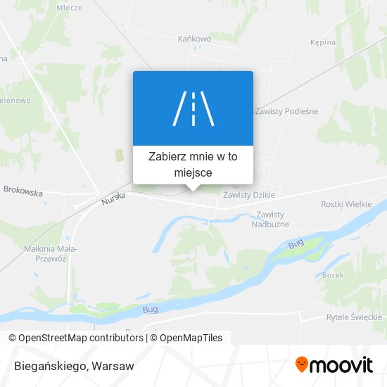 Mapa Biegańskiego