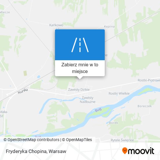 Mapa Fryderyka Chopina