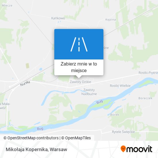 Mapa Mikołaja Kopernika