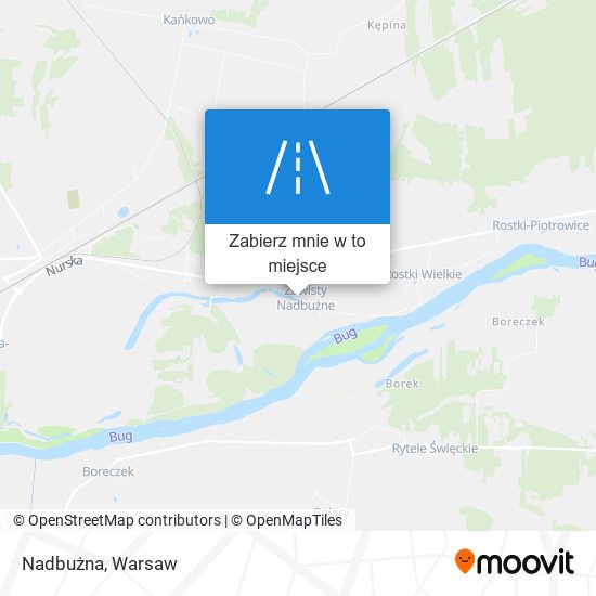 Mapa Nadbużna