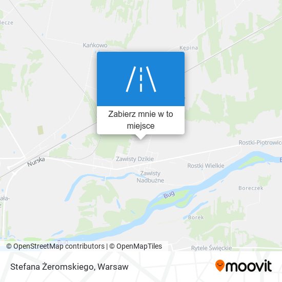 Mapa Stefana Żeromskiego