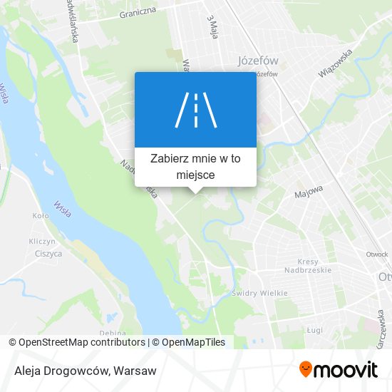 Mapa Aleja Drogowców