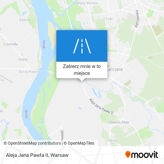 Mapa Aleja Jana Pawła II