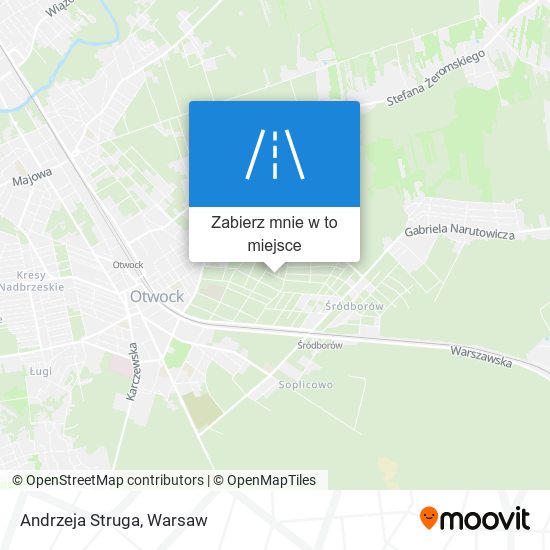 Mapa Andrzeja Struga