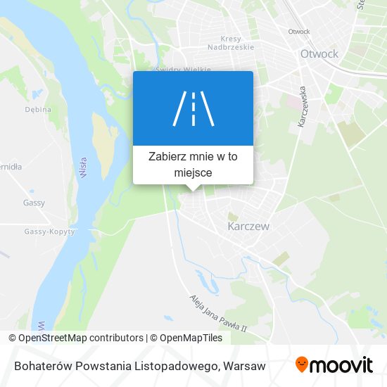 Mapa Bohaterów Powstania Listopadowego