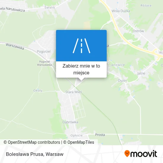 Mapa Bolesława Prusa
