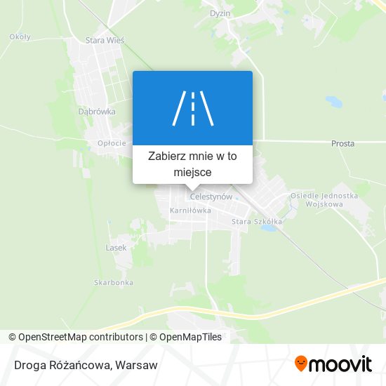 Mapa Droga Różańcowa