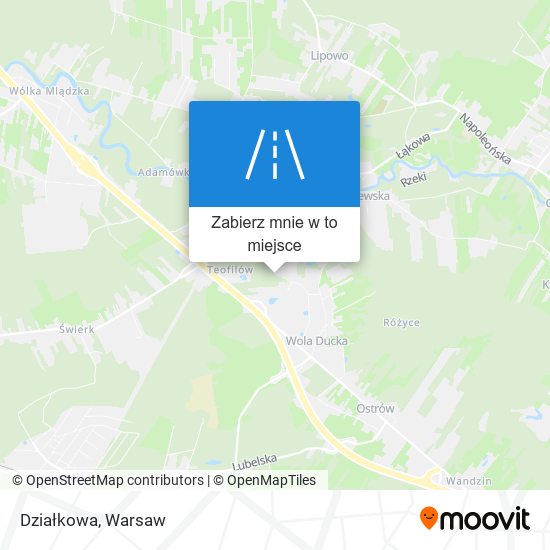 Mapa Działkowa