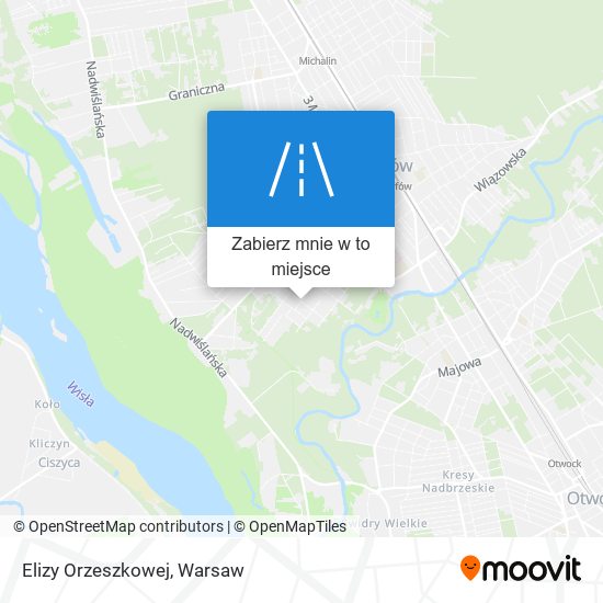 Mapa Elizy Orzeszkowej