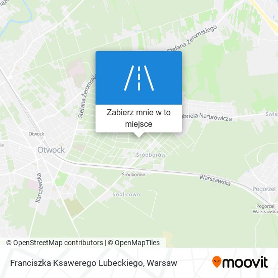 Mapa Franciszka Ksawerego Lubeckiego