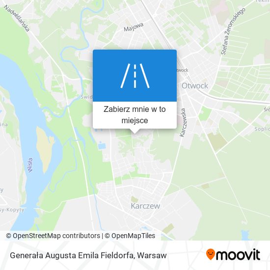 Mapa Generała Augusta Emila Fieldorfa