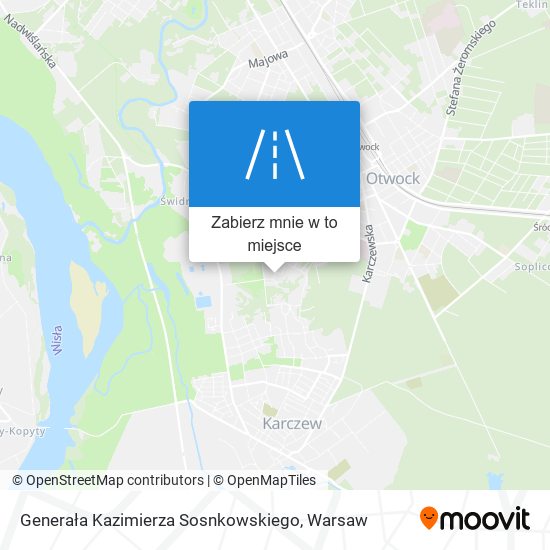 Mapa Generała Kazimierza Sosnkowskiego