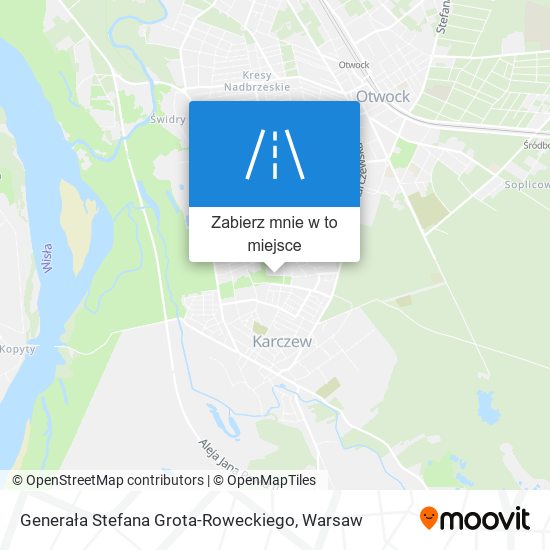 Mapa Generała Stefana Grota-Roweckiego