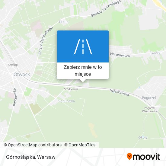 Mapa Górnośląska