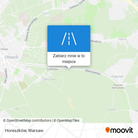 Mapa Horeszków