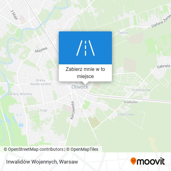 Mapa Inwalidów Wojennych