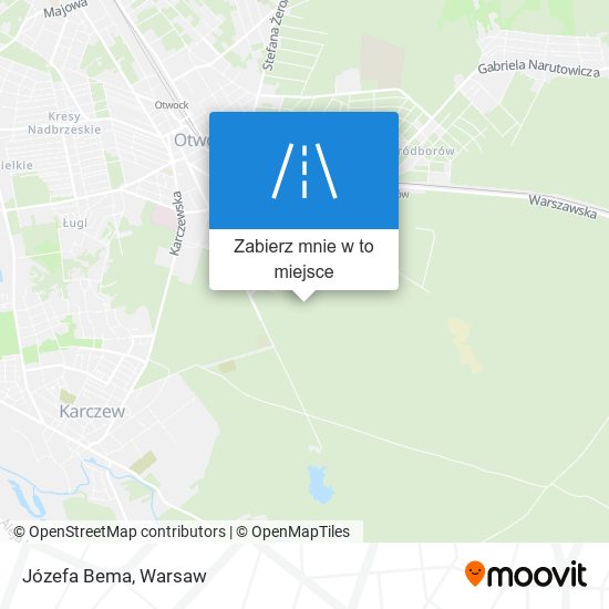 Mapa Józefa Bema