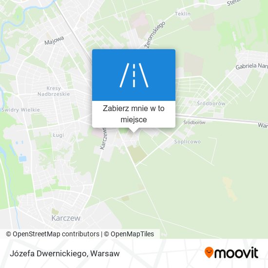 Mapa Józefa Dwernickiego