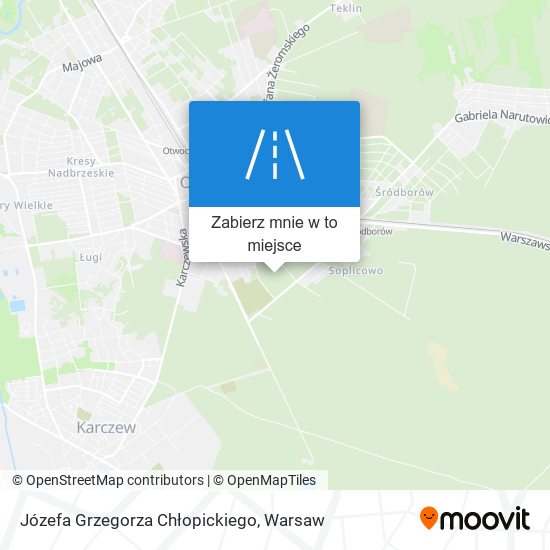 Mapa Józefa Grzegorza Chłopickiego