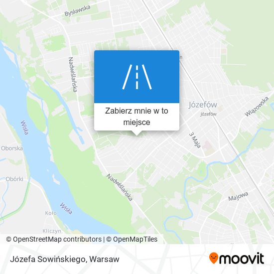 Mapa Józefa Sowińskiego