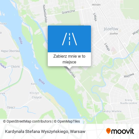 Mapa Kardynała Stefana Wyszyńskiego