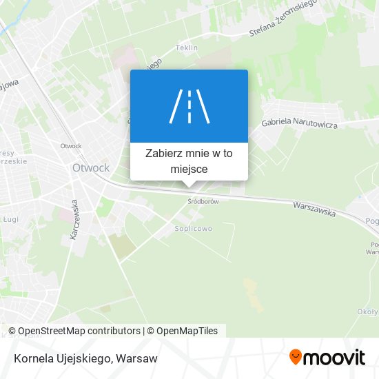 Mapa Kornela Ujejskiego