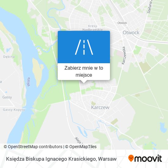 Mapa Księdza Biskupa Ignacego Krasickiego