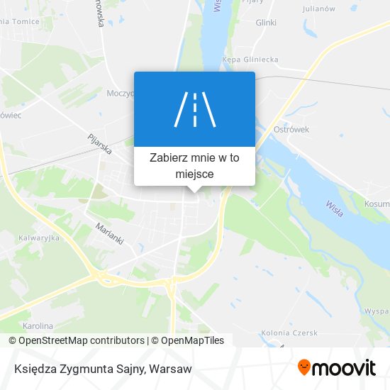 Mapa Księdza Zygmunta Sajny